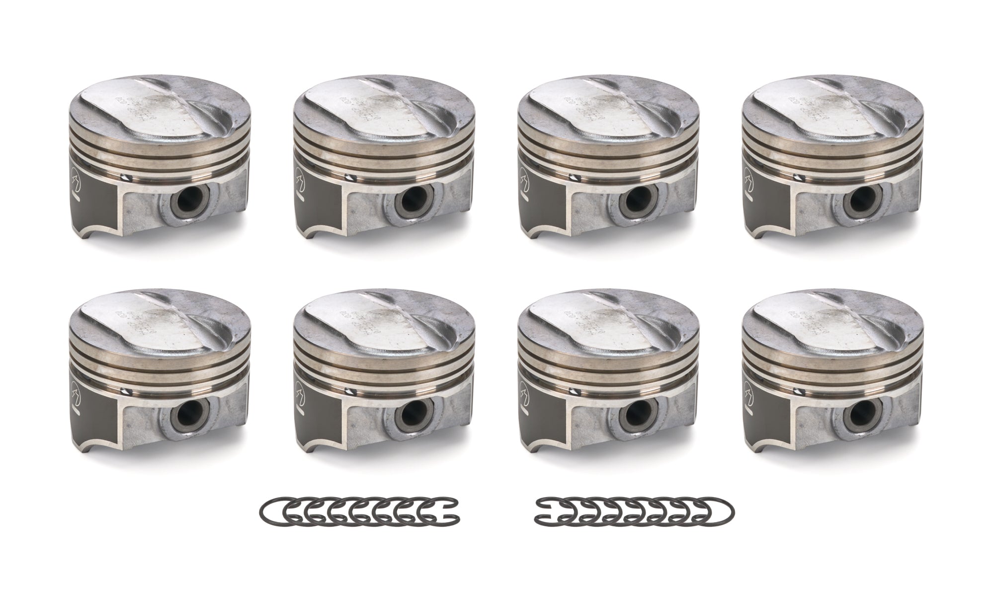 Sealed Power H426CP30 Hypereutectic Dome Pistons, 4.280-Inch Bore, Big Block Chevy, Set of 8
