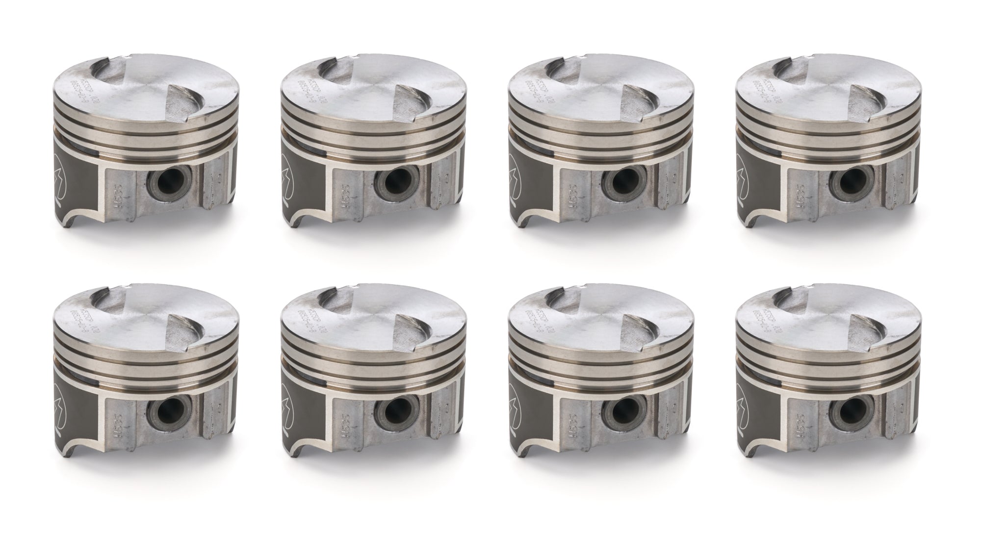 Sealed Power H535CP30 Hypereutectic Flat-Top Pistons for Big Block Ford, Set of 8