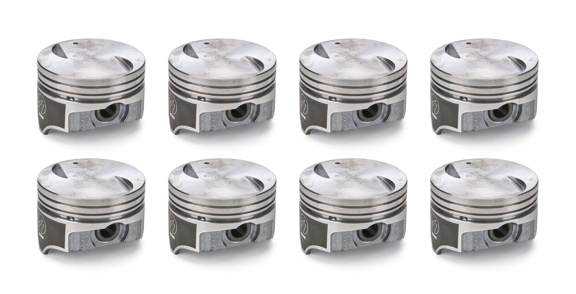 Sealed Power H661CP30 Hypereutectic Flat-Top Pistons for Big Block Chevy, Set of 8