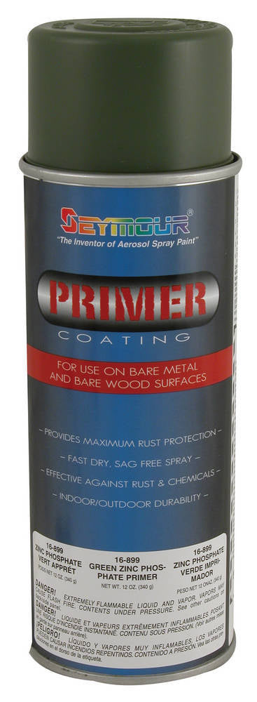 SEYMOUR PAINT 16-899 Green Zinc Phosphate Epoxy Primer Aerosol