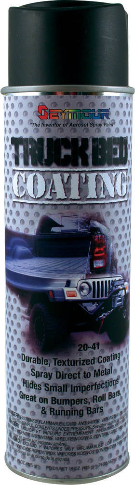 Seymour Paint 20-41 Black Urethane Bedliner Aerosol