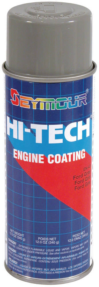 Seymour Paint EN-43 Hi-Tech Engine Paint, Ford Gray, 12 oz Aerosol