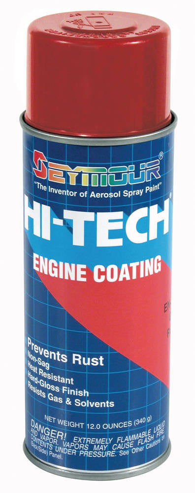 Seymour Paint EN-59 Hi-Tech Engine Paint, GM Red, 12 oz Aerosol