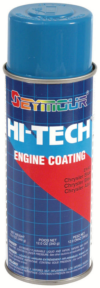 Seymour Paint EN-63 Hi-Tech Engine Paint, Chrysler Blue, 12 oz Aerosol