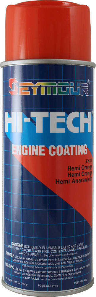 Seymour Paint EN-76 Hi-Tech Engine Paint, Hemi Orange, 12 oz Aerosol
