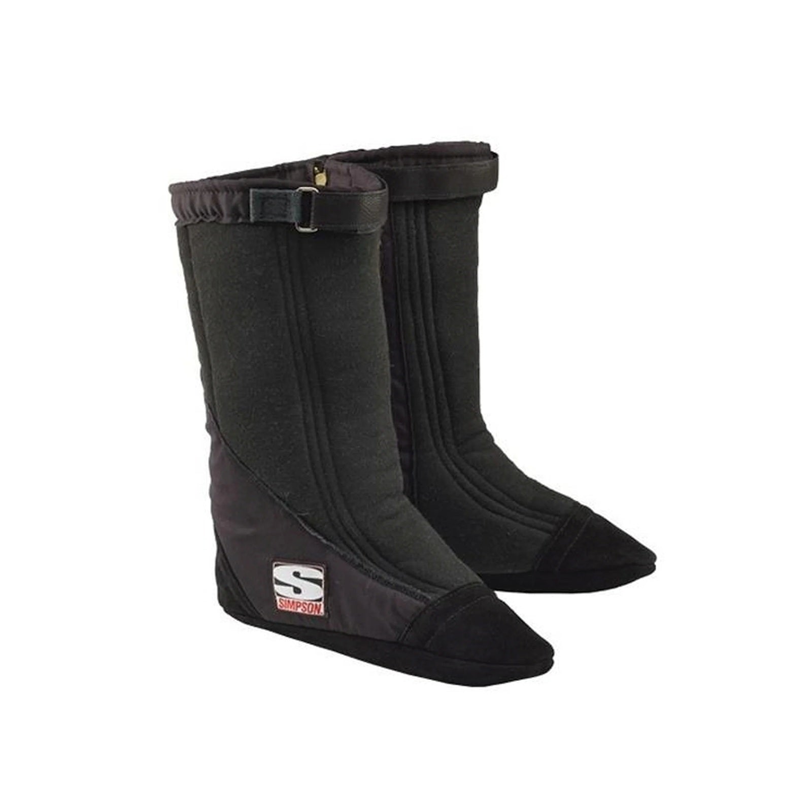 Simpson Safety 37021MLK Boots Holeshot-22 Medium Large Black SFI-20