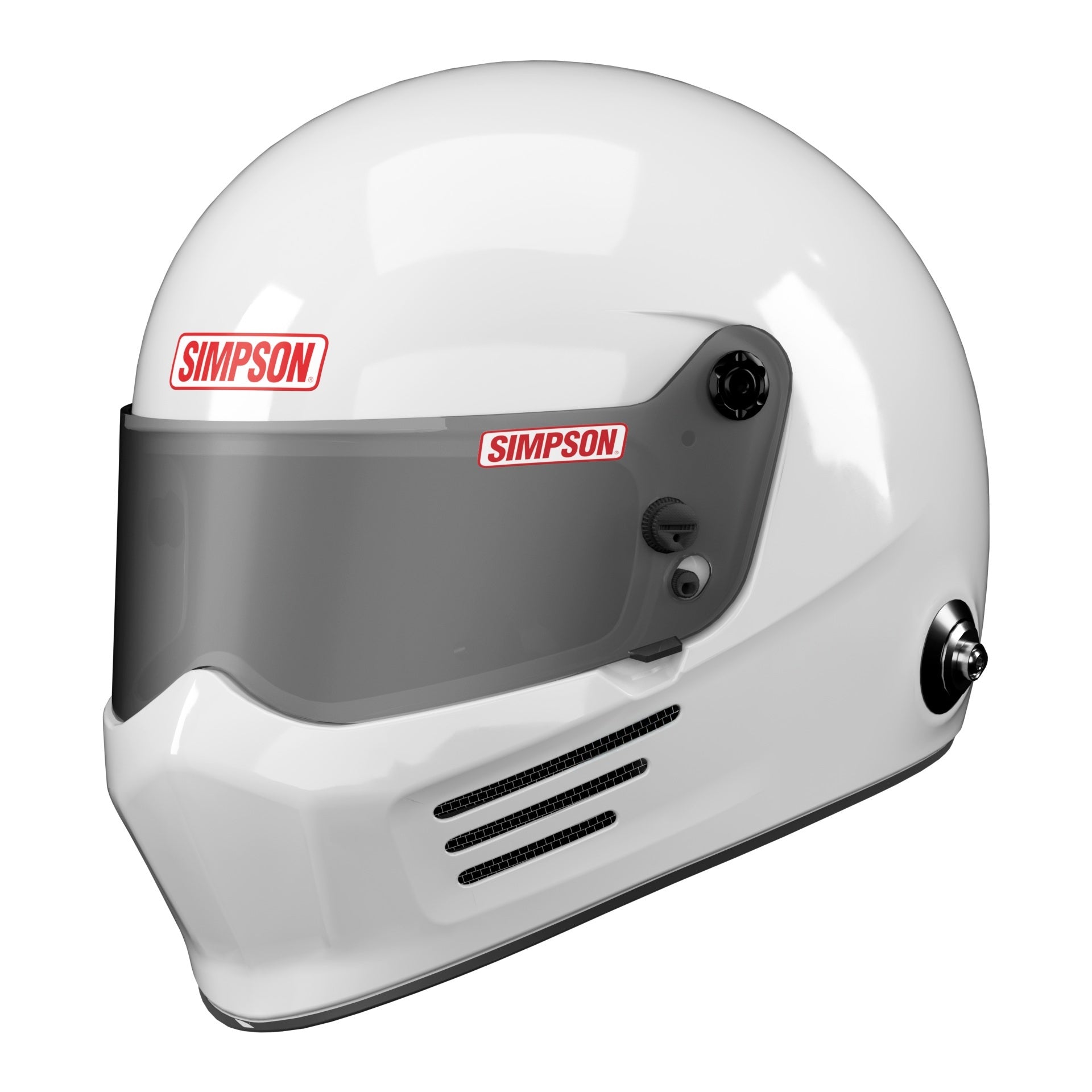 Simpson Safety 9200021 Helmet Bandit Medium White SA2025
