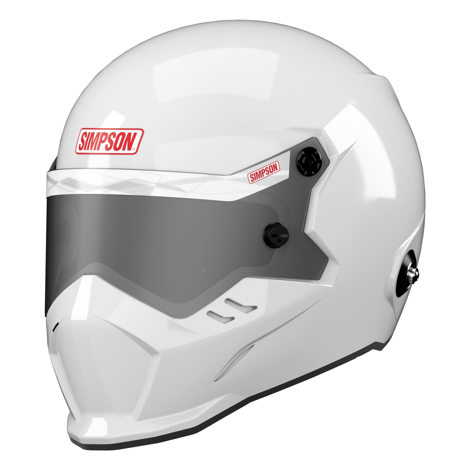 Simpson Safety 9290001 Helmet Kingsnake X- Small White SA2025
