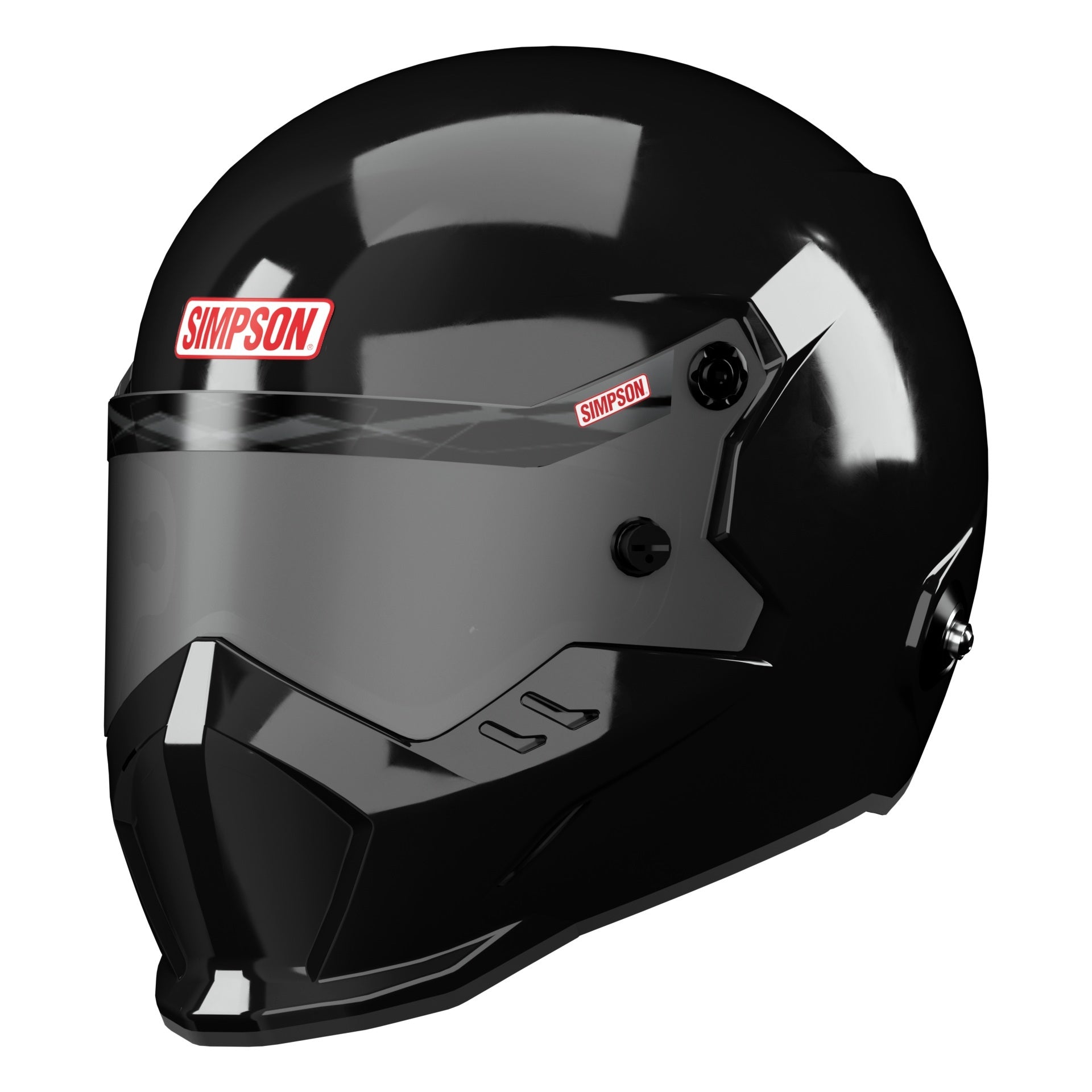 Simpson Safety 9290032 Helmet Kingsnake Large Black SA2025