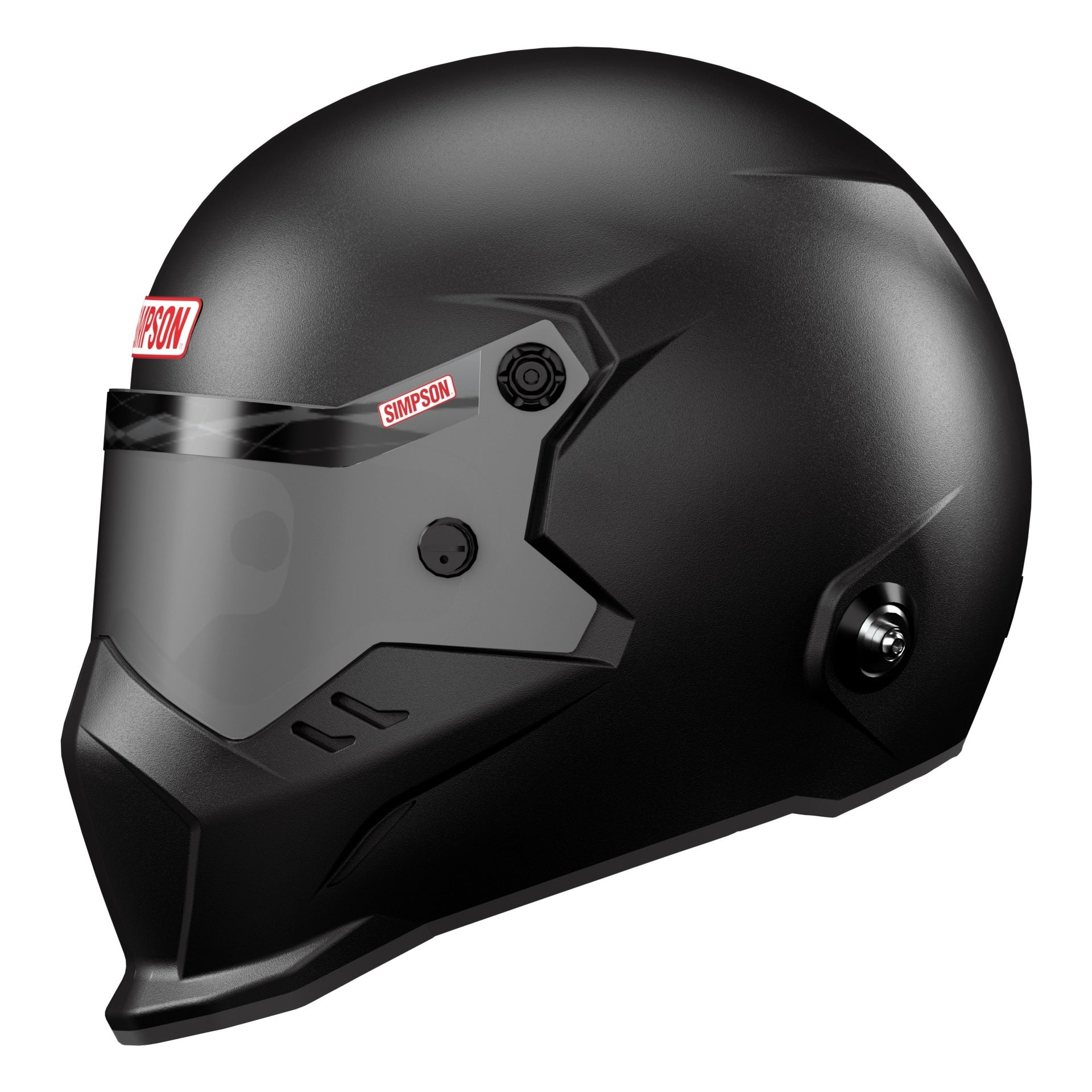 Simpson Safety 9290048 Helmet Kingsnake X-Lrg Matte Black SA2025