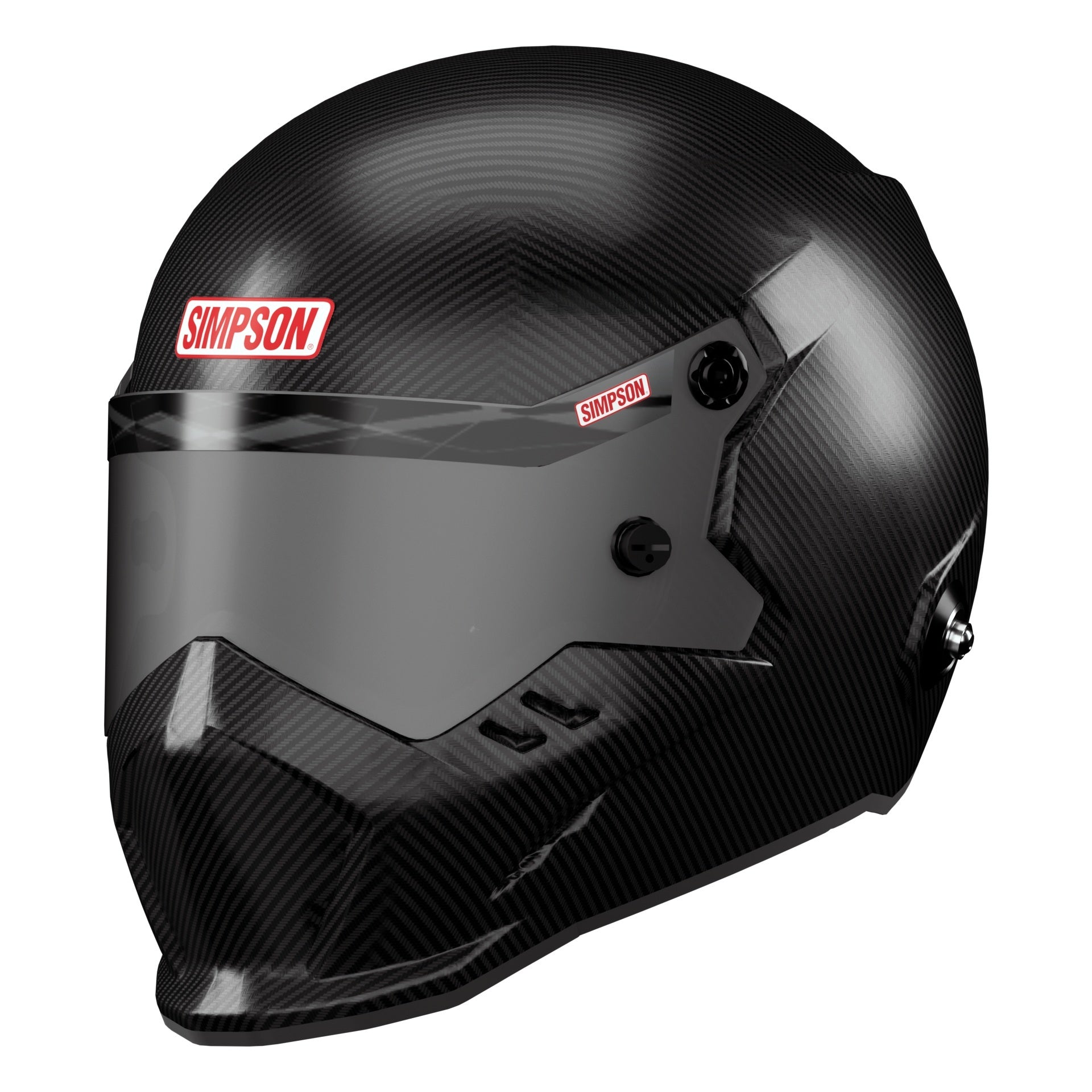 Simpson Safety 929004C Helmet Kingsnake X-Lrg Carbon SA2025