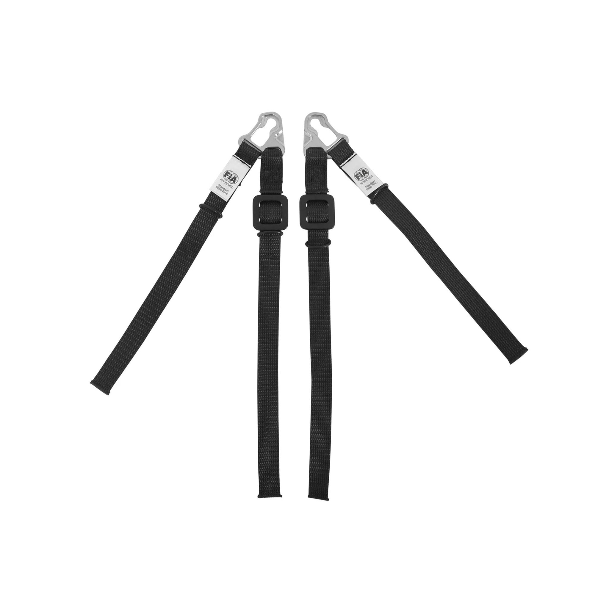 Simpson Safety HSPA Hybrid Sport Helmet Tether Pair with Post Clips, Black