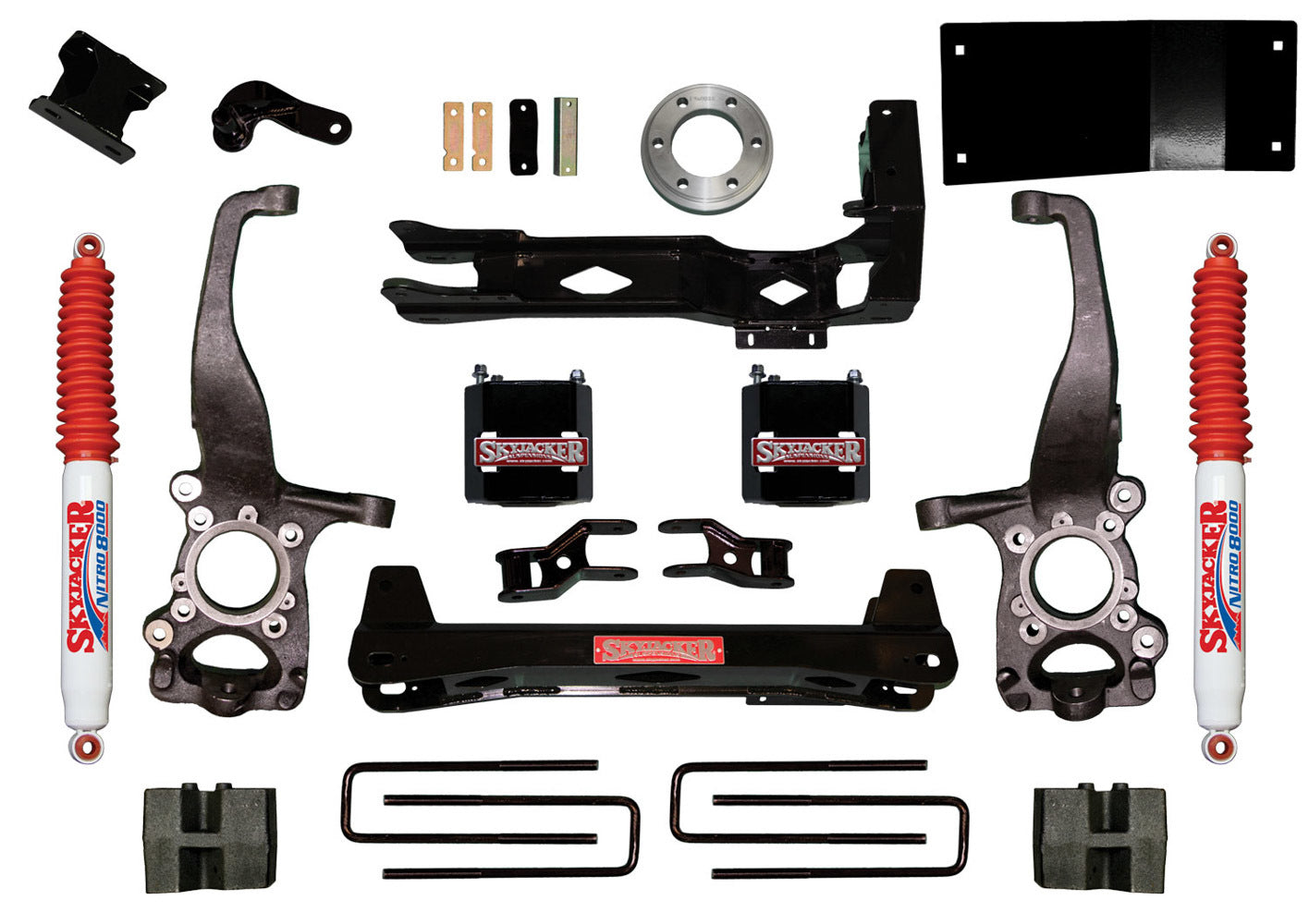 Skyjacker F1560BKN 6-Inch Suspension Lift Kit for 2015–2020 Ford F-150 4WD