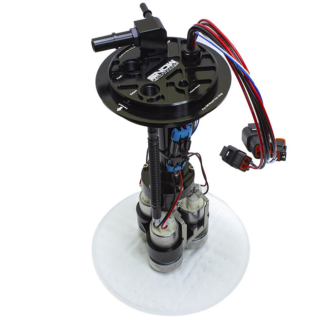 Snow Performance SNF-52700H Triple Electric Fuel Pump Hat for GM Full-Size Trucks 2005-2019