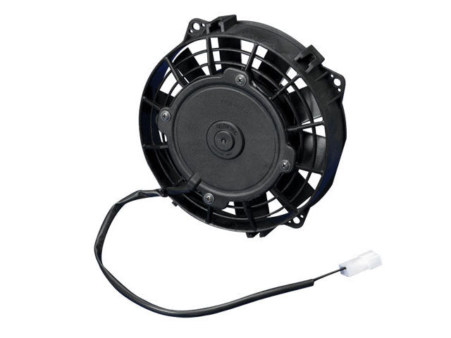 SPAL Advanced Technologies 30100403 6.5-Inch Low-Profile Electric Pusher Cooling Fan, 301 CFM, 12V