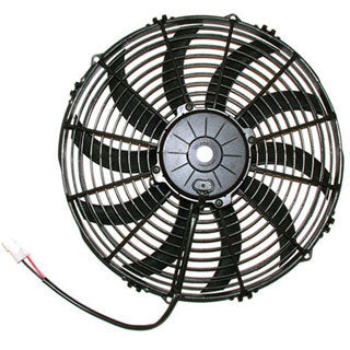 SPAL Advanced Technologies 30102045 13-Inch High-Performance Pusher Cooling Fan, 1,682 CFM, 12V