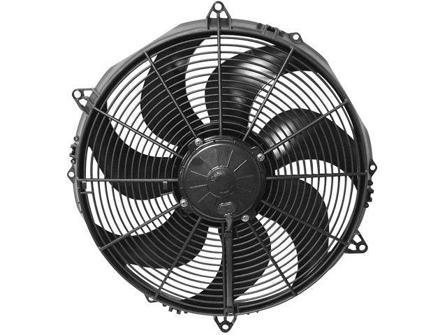 SPAL Advanced Technologies 30102082 16-Inch Puller Electric Cooling Fan, 1,918 CFM, 12V
