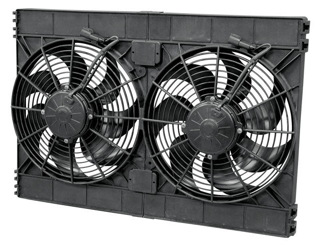 SPAL Advanced Technologies Dual 12-Inch Puller Electric Cooling Fan 30102130 + 30130147
