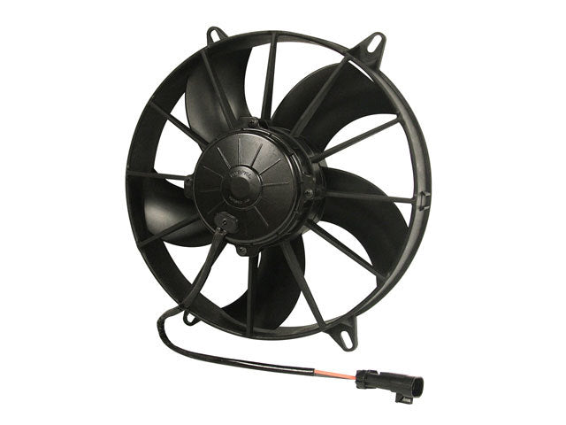 SPAL Advanced Technologies 30102800 11-Inch High-Output Puller Electric Cooling Fan, 1,604 CFM, 12V