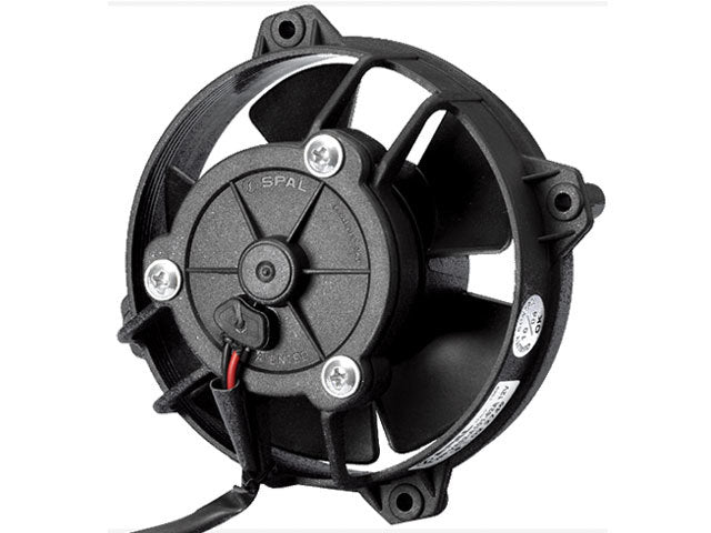 SPAL Advanced Technologies 30103009 4-Inch Low-Profile Pusher Electric Cooling Fan, 124 CFM, 12V