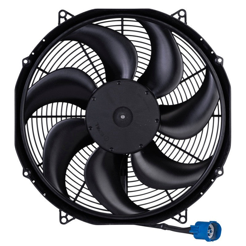 SPAL Advanced Technologies 30107328-PKG 15.2-Inch Flush-Mount Brushless Electric Cooling Fan, 12V, 2432 CFM