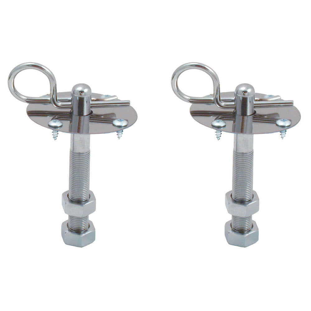 SPECTRE SPE-42563 Hood Pin Kit with Chrome Steel Hardware