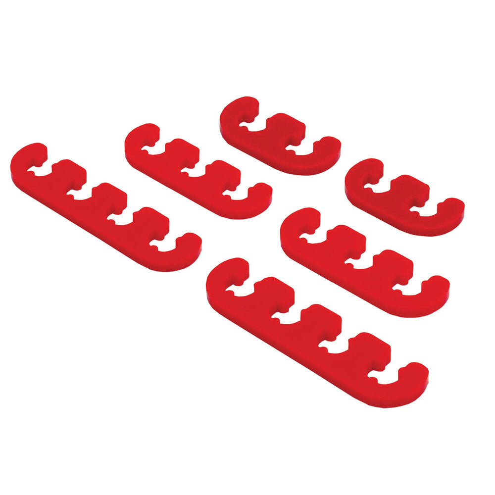 SPECTRE SPE-4602 Red Spark Plug Wire Loom Kit for 7-9 mm Wires