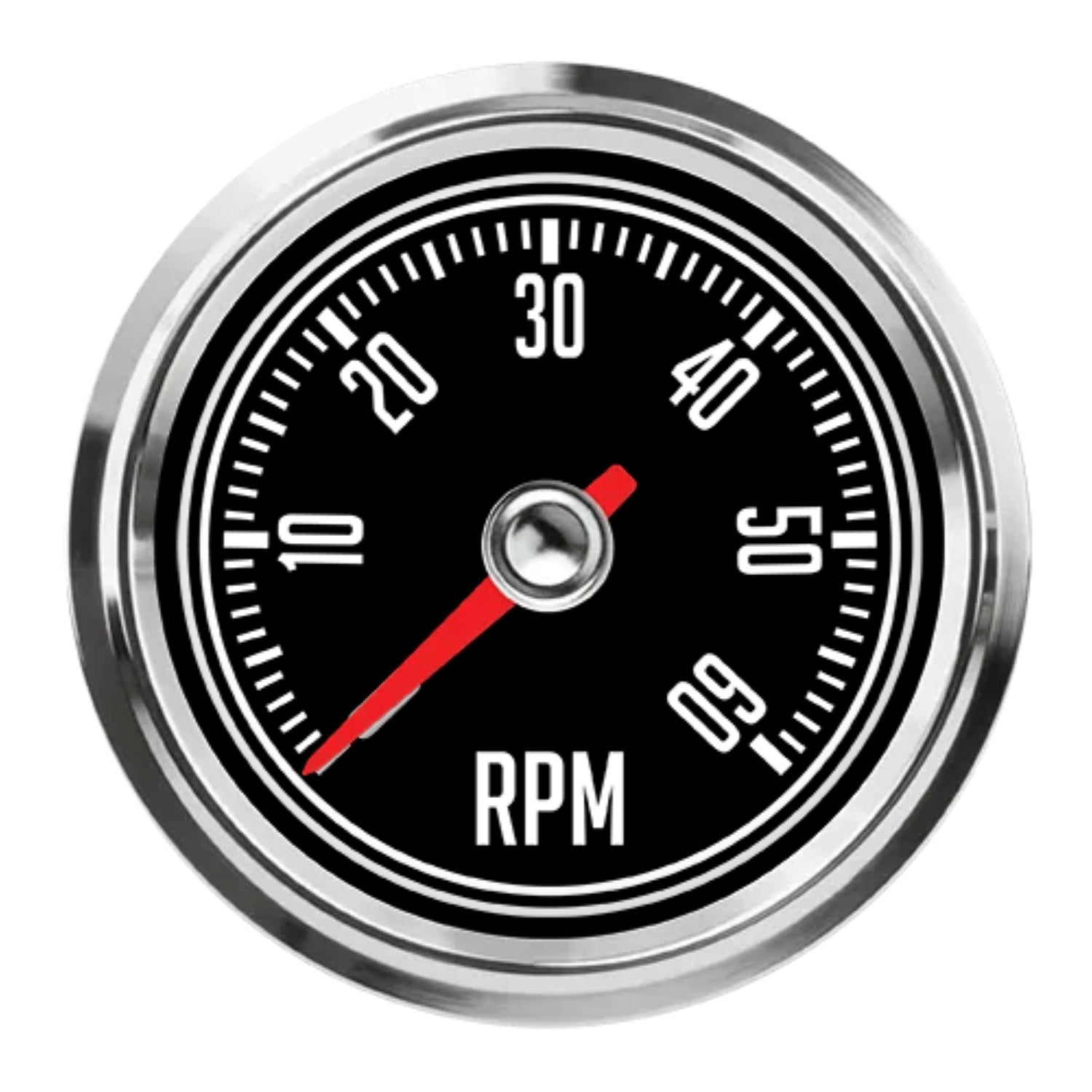 Speedhut Gauges L25-TC2-CJ CJ Classic Design 6,000 RPM Electric Tachometer
