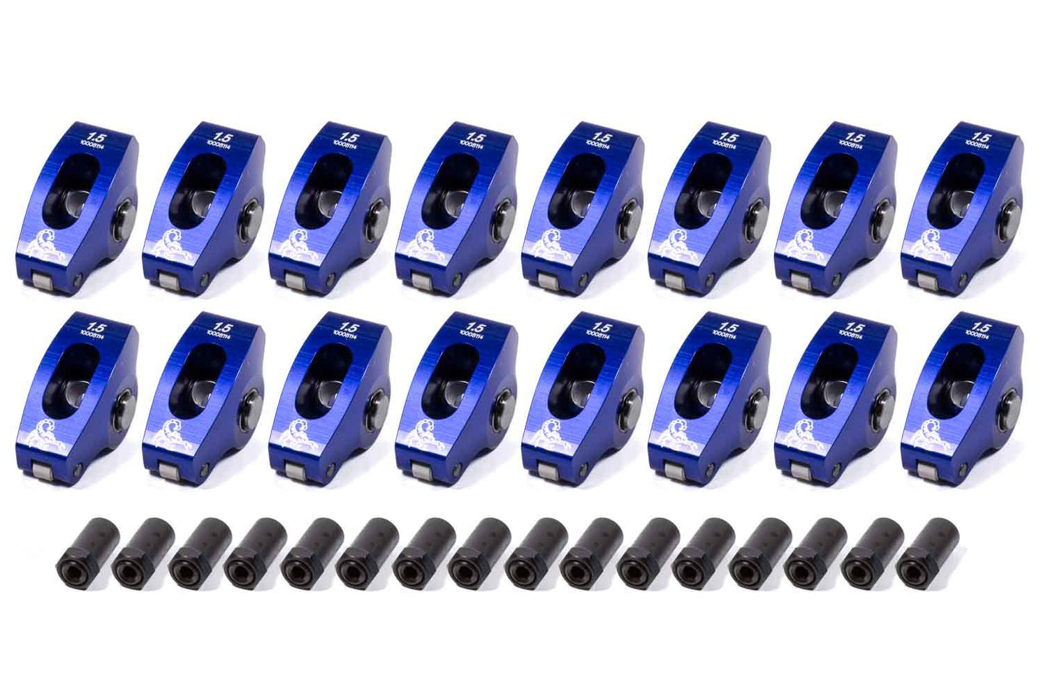 SCORPION PERFORMANCE 1000 Race Series Roller Rocker Arms, 1.50 Ratio, 3/8-Inch Stud Mount