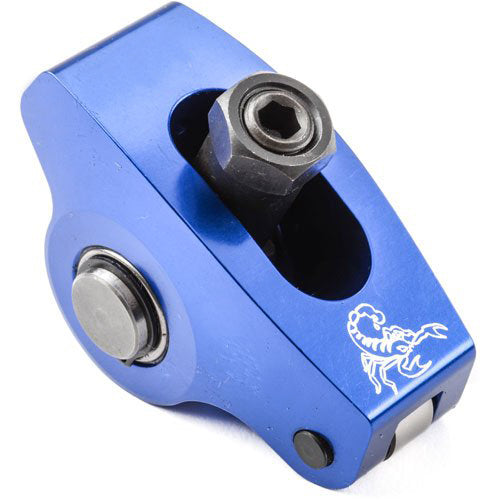 Scorpion Performance 1009 Race Series Roller Rocker Arms, 1.65 Ratio, 7/16-Inch Stud Mount, Small Block Chevy