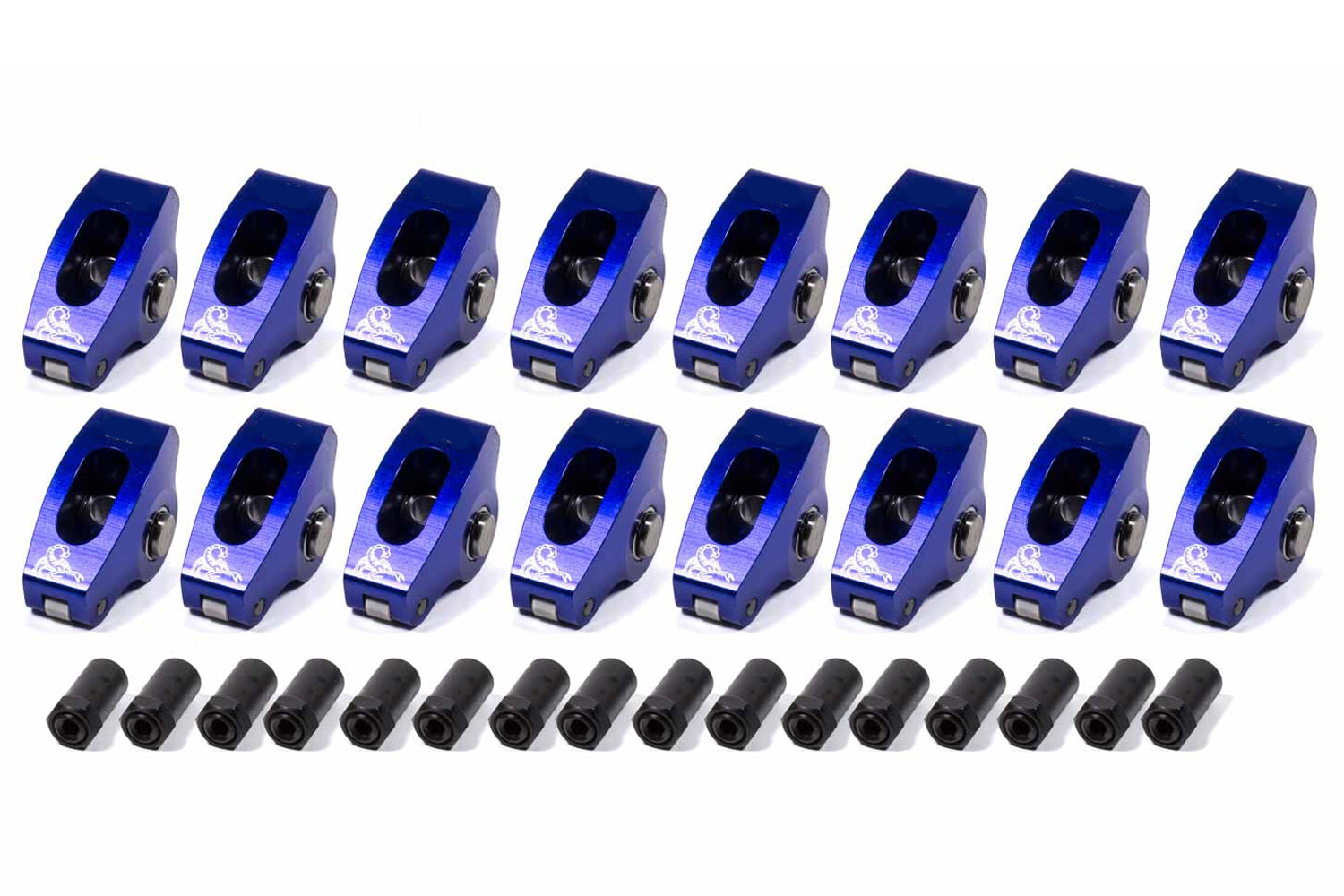 Scorpion Performance 1038 SBC Roller Rocker Arms, 1.60 Ratio, 3/8-Inch Stud Mount