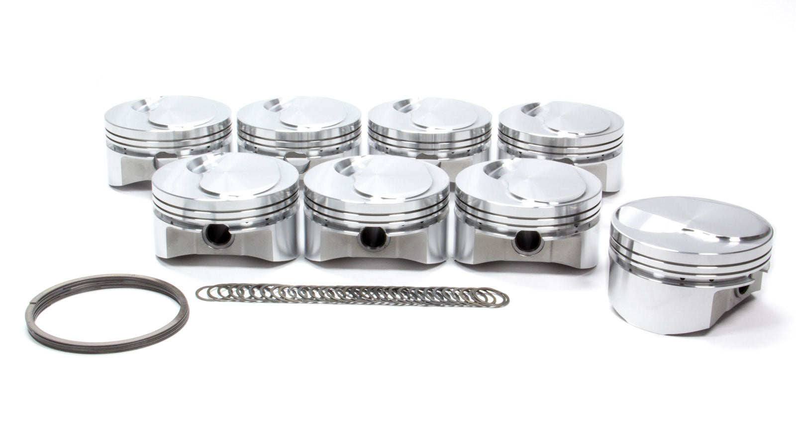 Sportsman Racing Products 212162 BBC Domed Forged Piston Set, 4.530 in Bore, +10cc