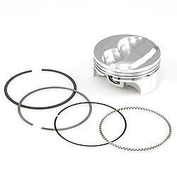 Sportsman Racing Products 271059 Professional Series Forged Domed Piston and Ring Set for Small Block Chevy