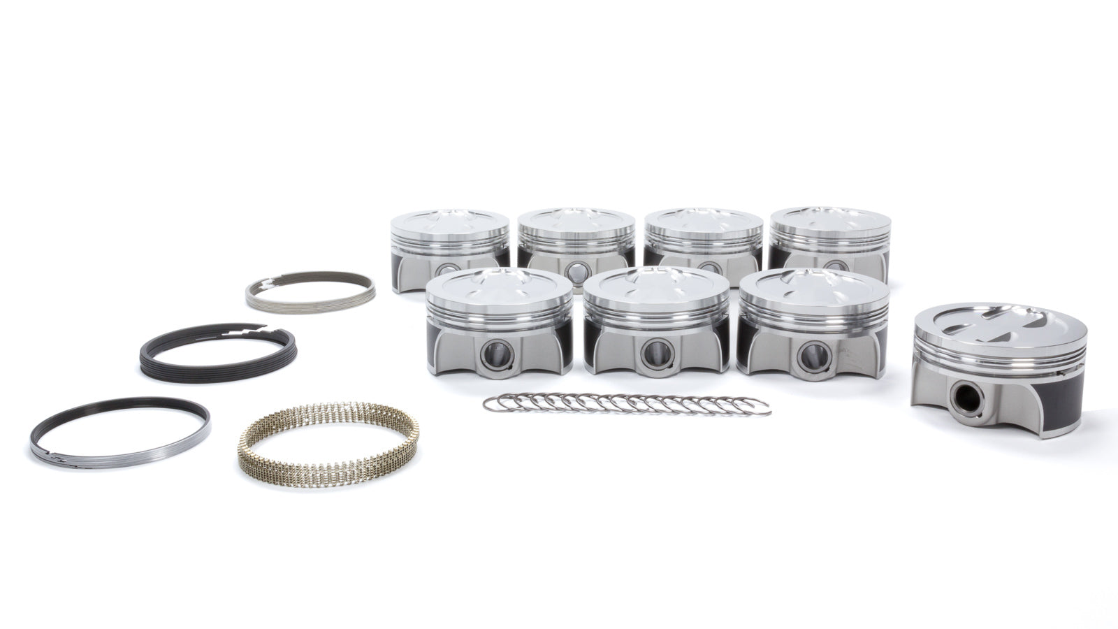 Sportsman Racing Products 324858 SBC Pro-Series Piston and Ring Set for GM Performance 602 Crate Engine