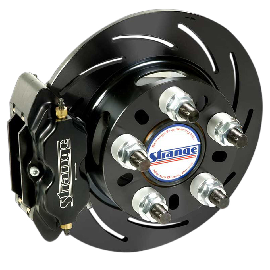 Strange B1706WCM Comp S Rear Disc Brake Kit for Late Big Ford, 4-Piston Caliper