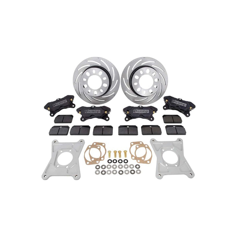 Strange B1714WC Pro Race Rear Brake Kit for Ford 8.8-Inch Mustang