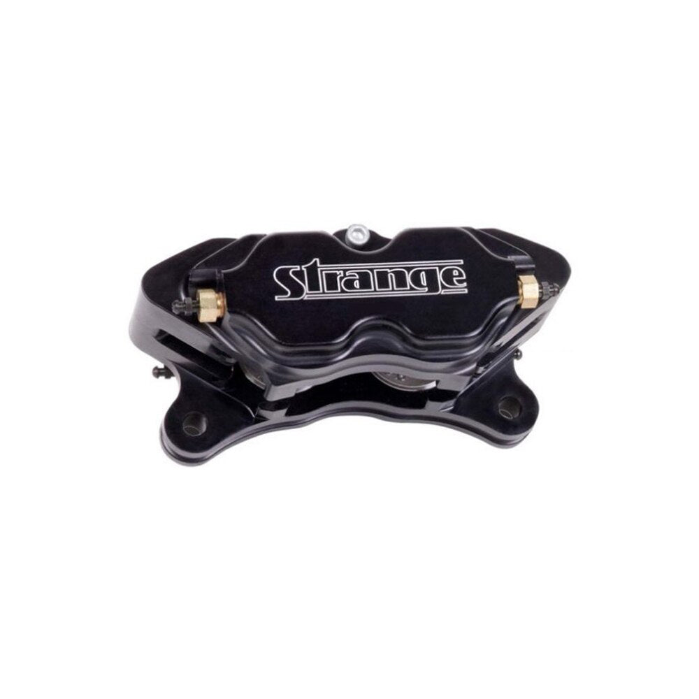 Strange Pro Race LH 4-Piston Brake Caliper B5004, Driver Side