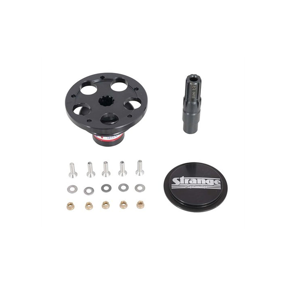 Strange Q1200 Weld-On Steering Wheel Quick Release Hub with Horn Button