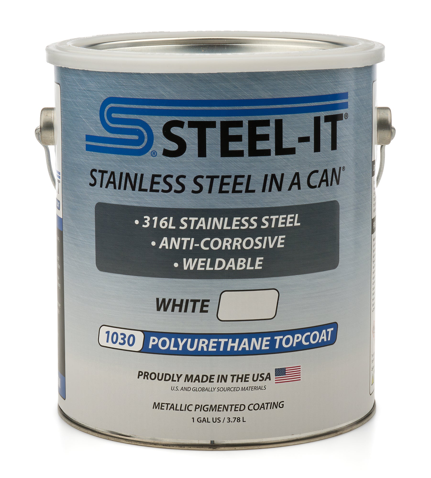 STEEL-IT FGPA1030G White Polyurethane 1 Gallon