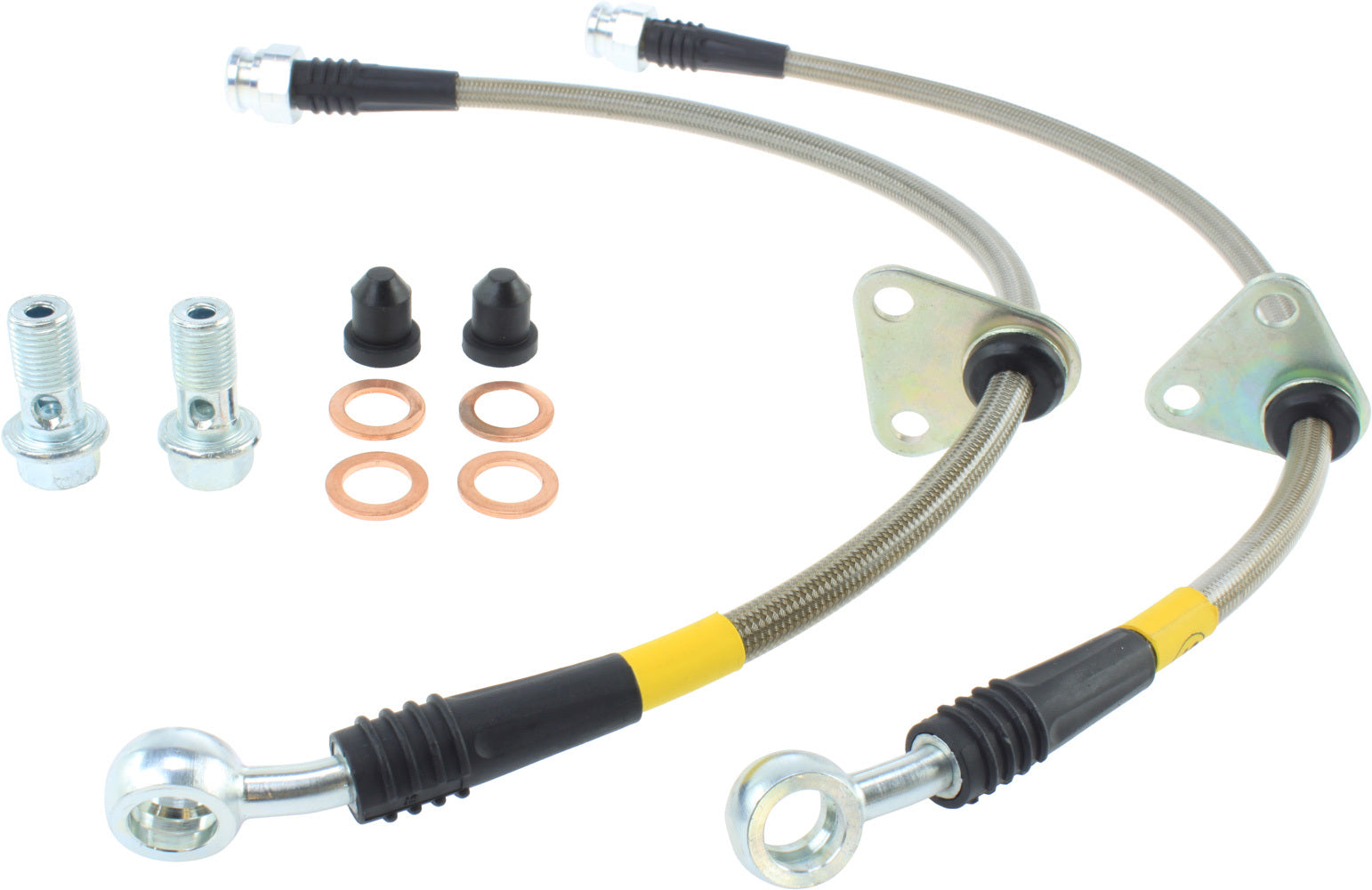 StopTech Sport Stainless Steel Brake Line Kit 950.40510 for 2006–2009 Honda S2000