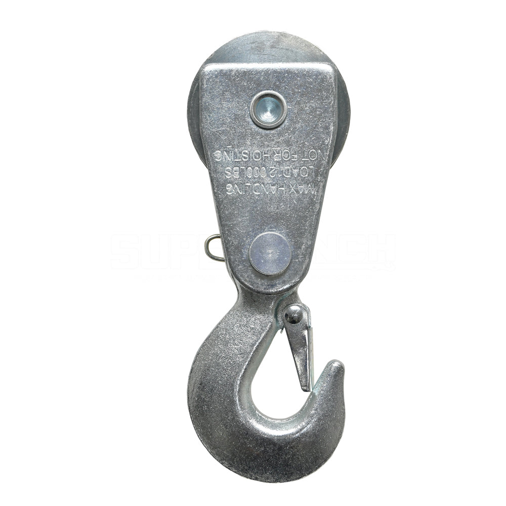 Superwinch 2229A Pulley Block, 10,000 lb Capacity, Steel