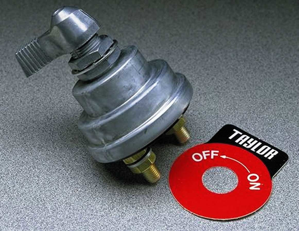 Taylor/Vertex 1032 Master Battery Disconnect Switch, Rotary Panel Mount, 180 Amp, 24V