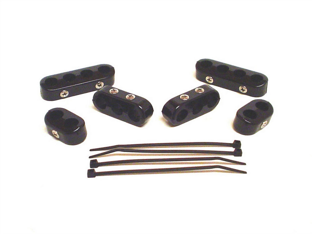 Taylor Vertex 42700 Black Spark Plug Wire Loom Kit for 7-8 mm Wires