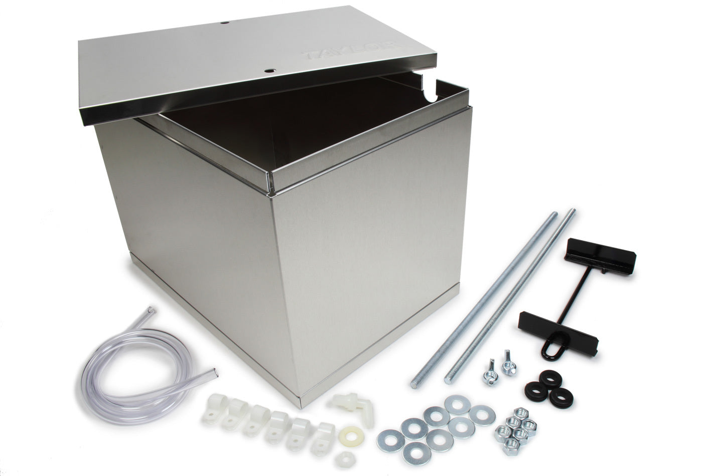 TAYLOR/VERTEX 48100 Sealed Aluminum Battery Box Kit, NHRA Compliant
