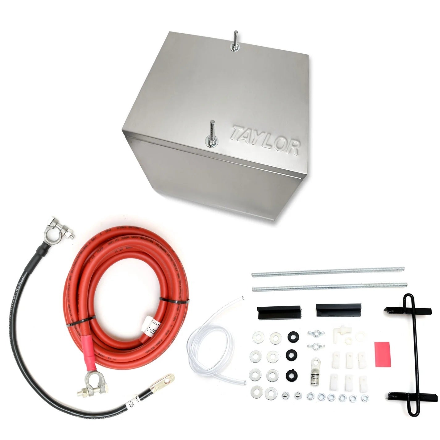 TAYLOR/VERTEX 48201 Aluminum 200 Series Battery Relocation Kit with 2-Gauge Cables