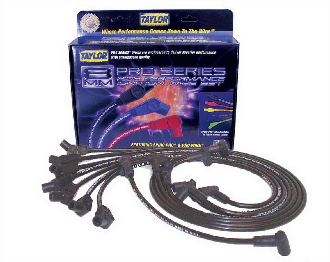 Taylor/Vortex Spiro-Pro Spark Plug Wire Set 74004 for Small Block Chevy