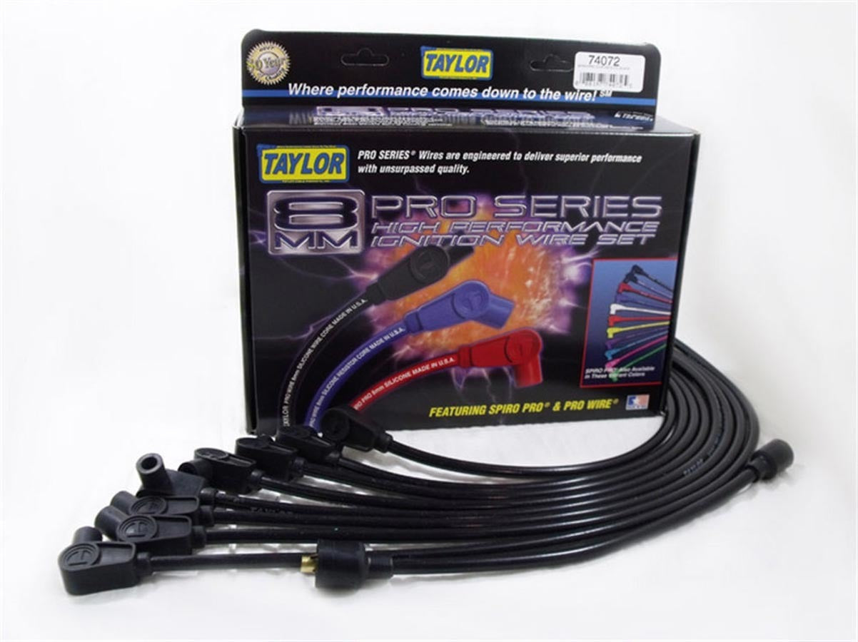 Taylor/VERTEX Spiro-Pro Spark Plug Wire Set 74072 for Mopar B/RB-Series Engines