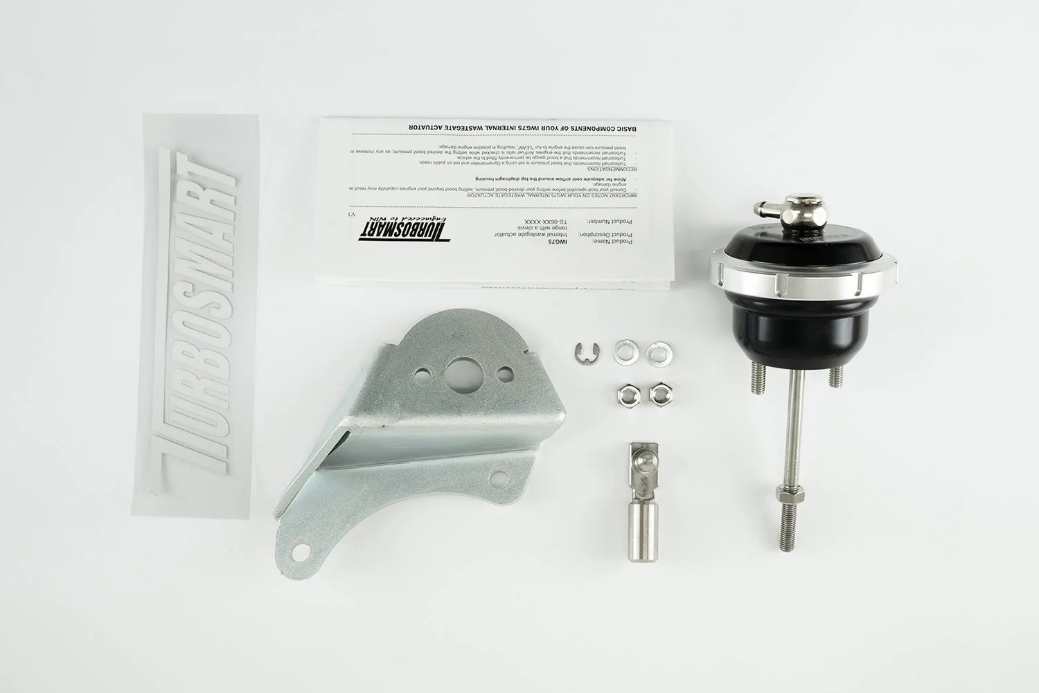Turbosmart USA TS-0631-1051 IWG75 Wastegate Actuator for 2016–2021 Polaris RZR Turbo, 5 PSI Spring