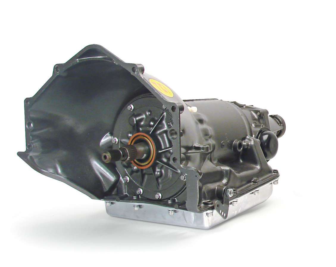 TCI 311000 TH350 Streetfighter Automatic/Manual Valve Body Transmission with 6-Inch Tailshaft