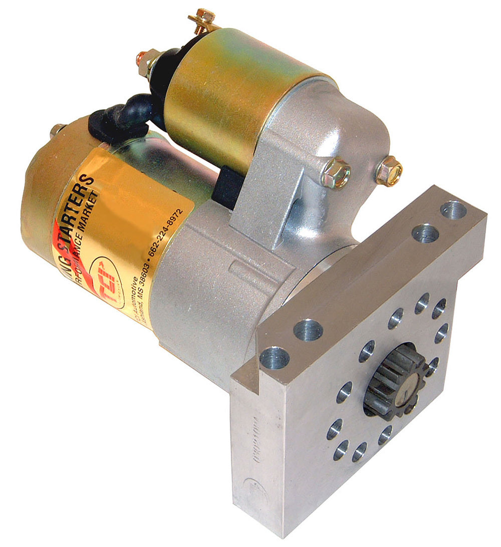 TCI 351106 Featherlite SBC Permanent Magnet Racing Starter, 6.00:1 Gear Reduction